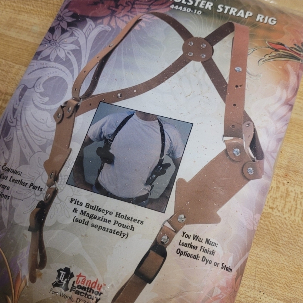 Nwt! Spider Shoulder Holster Strap Rig - Picture 3 of 4